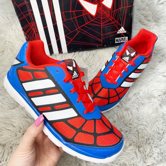 adidas Other - Adidas Marvel Spider Man Shoes Size 4.5 Boys